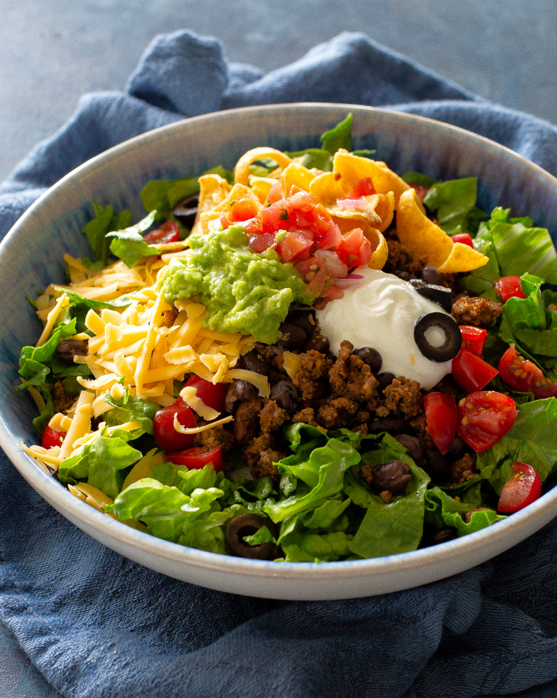 Assembled Taco Salad